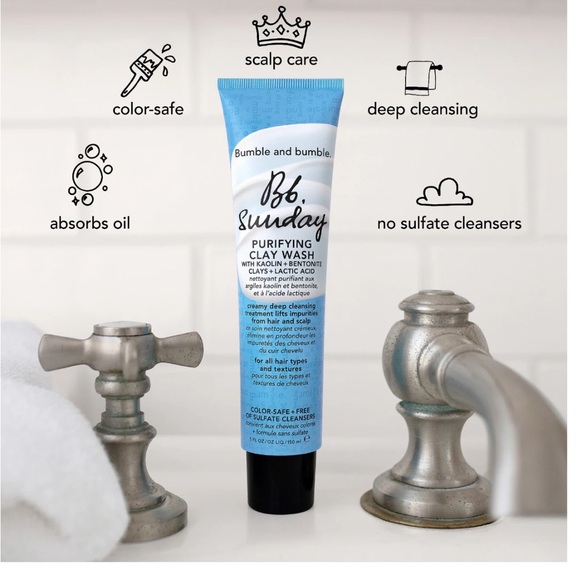 NEW FULL SIZE BUMBLE AND BUMBLE SUNDAY PURIFYING CLAY DETOX SHAMPOO 150 ml - Picture 6 of 10